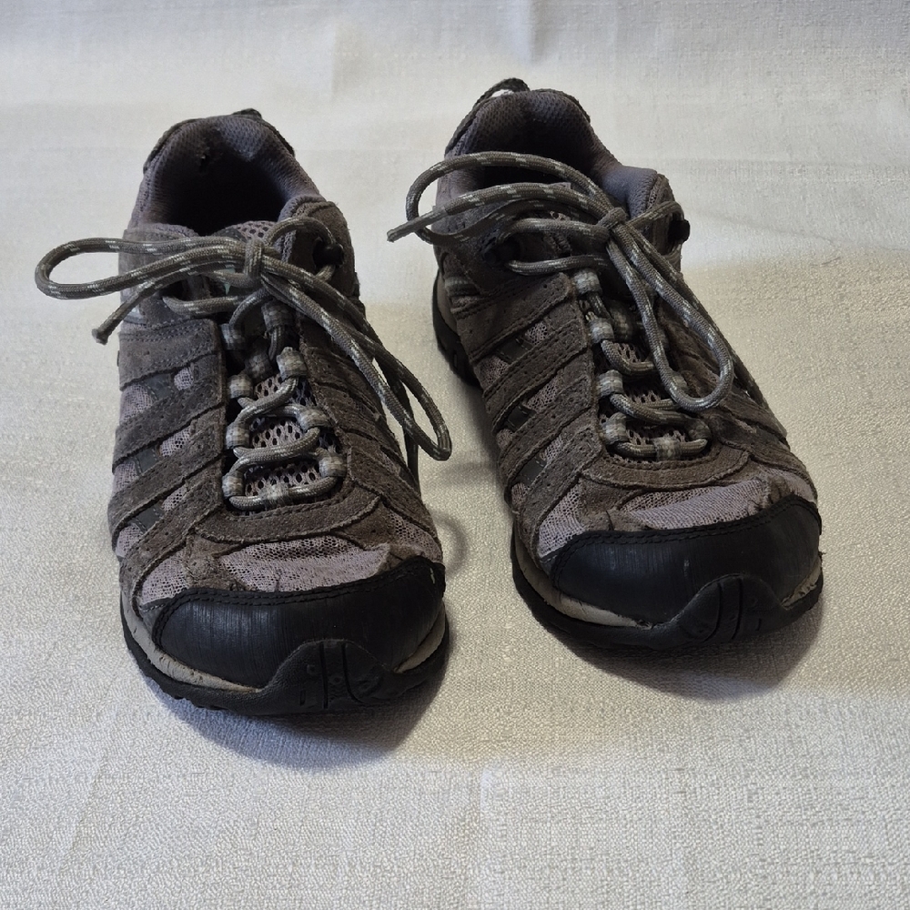 Columbia Redmond Low Top Gray Athletic Trail Outdoor Hiking Sneakers Size 7.5